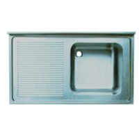 Single Bowl Double Drainer Sink