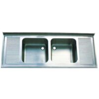 Double Bowl Double Drainer Sink