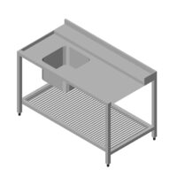 7711.07075.23 Dishwasher Inlet Table