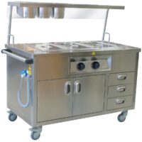 Bain-Marie Trolley 3 Gn