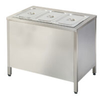 Hot Serving Counter With Hot Cupboard
