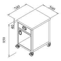 Kebab Machine Mobile Bench